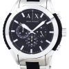 Armani Exchange chronographe cadran noir AX1214 montre homme