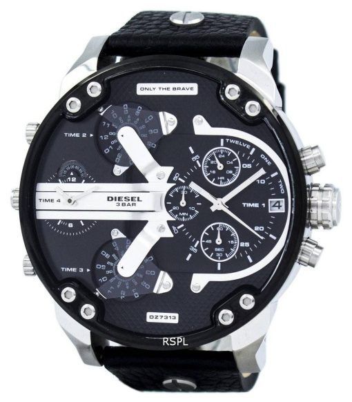 Papa de M. diesel 2.0 surdimensionné montre chronographe DZ7313 masculin