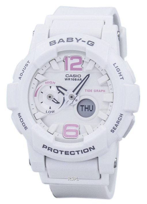 Casio Baby-G résistant aux chocs marée graphique analogique numérique BGA-180BE-7 b Women Watch
