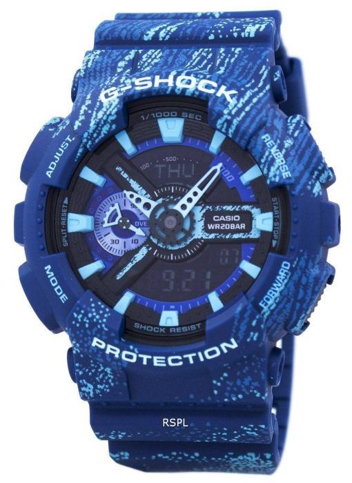 Casio G-Shock monde résistant aux chocs heure alarme Quartz GA-110TX-2 a montre homme