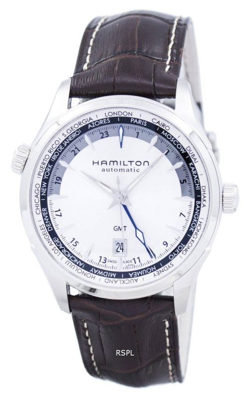 Montre Hamilton Jazzmaster GMT automatique H32605551 masculin