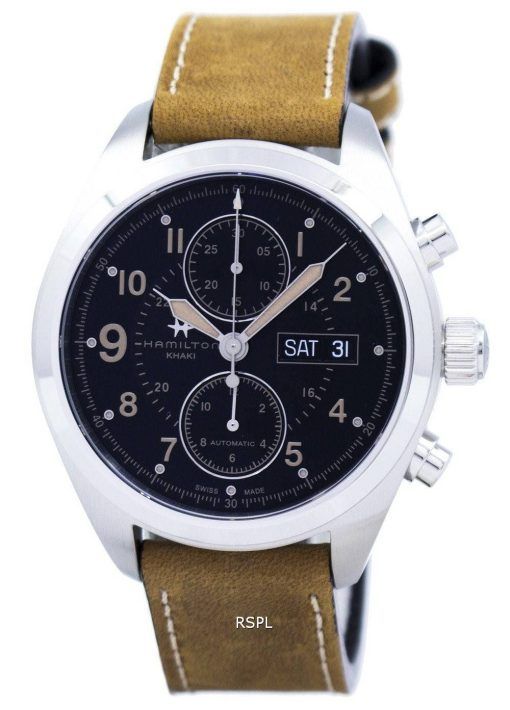 Montre Hamilton Khaki Field chronographe automatique H71616535 masculin