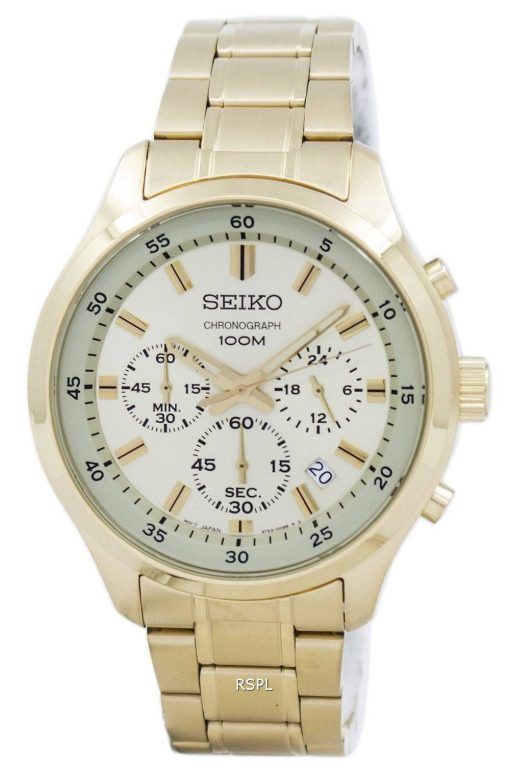 Montre Seiko chronographe Quartz SKS592 SKS592P1 SKS592P hommes