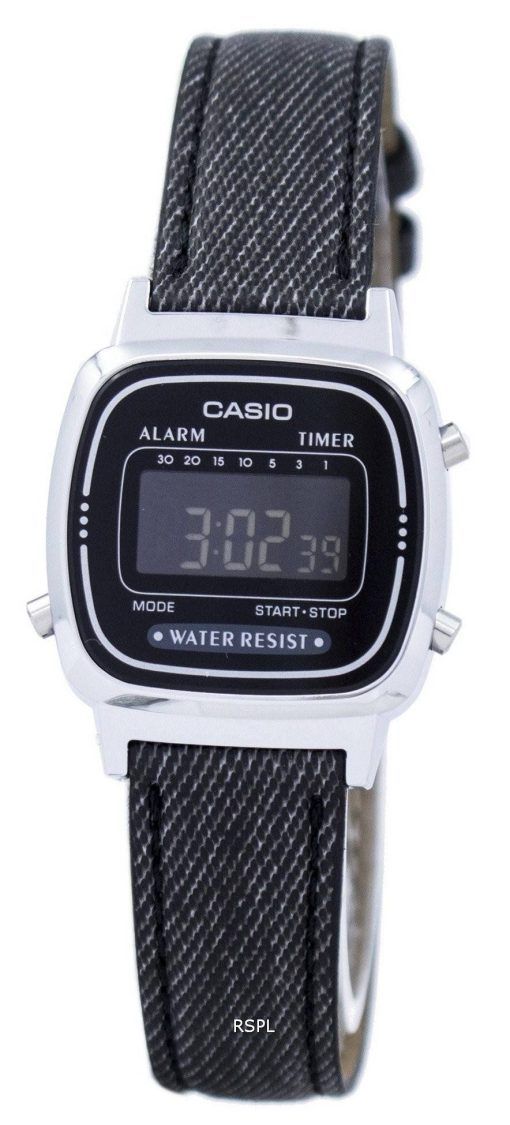Montre Casio alarme numérique LA670WL-1 b féminin
