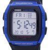 Montre Casio jeunesse série Illuminator alarme chronographe Digital W-96H-2AV hommes