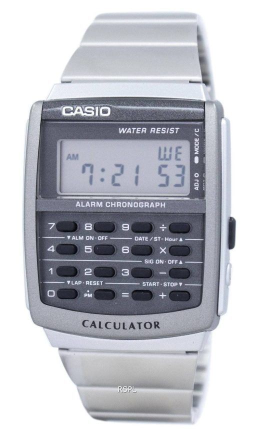 Casio classique Quartz calculatrice CA506 - 1 D CA-506-1DF montre homme