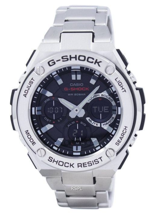 Casio G-Shock G-acier analogique-numérique mondiale temps TPS-S110D-1 a montre homme
