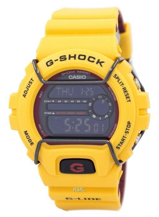 Casio G-Shock G-Lide résistant aux chocs numérique GLS-6900-9 DR GLS6900-9 DR montre homme