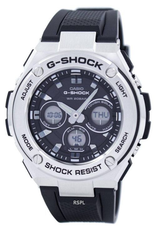 Montre Casio G-Shock G-acier Tough Solar analogique numérique TPS-S310-1ADR GSTS310-1ADR masculine