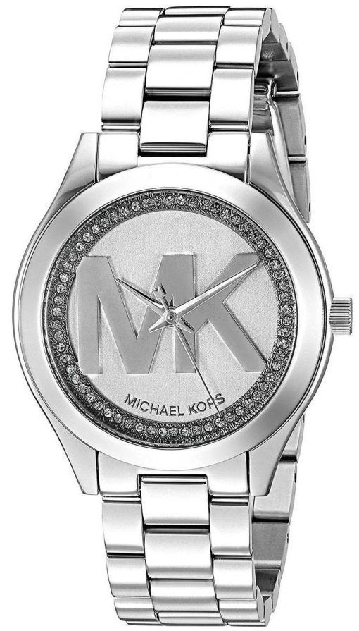 Montre Michael Kors Mini piste Slim Quartz diamant Accent MK3548 féminin