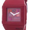 Casio Baby-G Alarme Rouge Heure monde BGA-200PD-4B montre des femmes