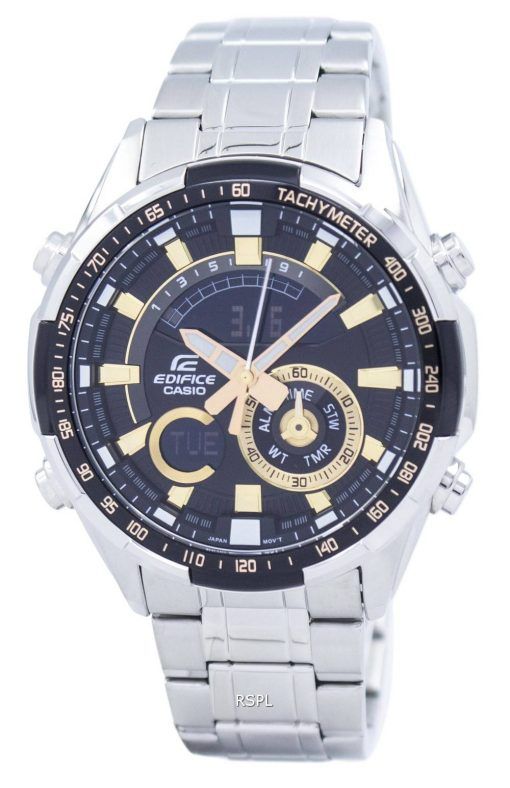 Montre Casio Edifice chronographe tachymètre analogique Digital ERA-600D-1A9V ERA600D-1A9V masculin