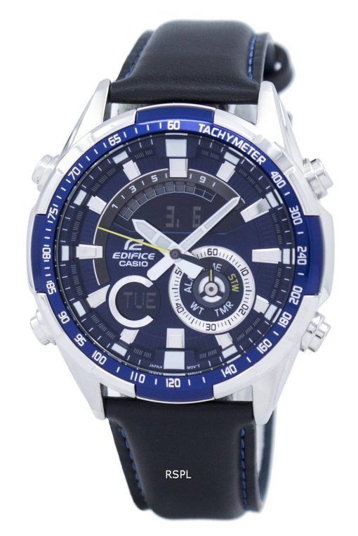 Montre Casio Edifice chronographe tachymètre analogique Digital ERA-600L-2AV ERA600L-2AV masculin