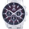 Orient Sports Chronographe Quartz Japon fait RA-KV0004R00C montre homme