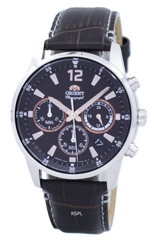 Orient Sports Chronographe Quartz Japon fait RA-KV0006Y00C montre homme