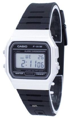 Montre unisexe Casio Vintage chronographe alarme numérique F-91WM-7 a F91WM-7 a