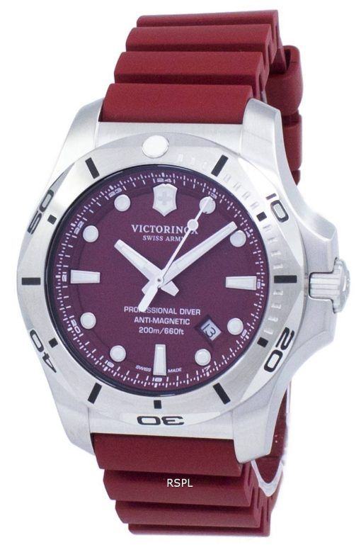 Victorinox I.N.O.X. Swiss Army Professional Diver 200M Quartz 241736 montre homme