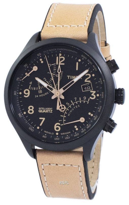 Montre Timex Indiglo Intelligent Fly-Back Chronographe Quartz T2N700 masculin