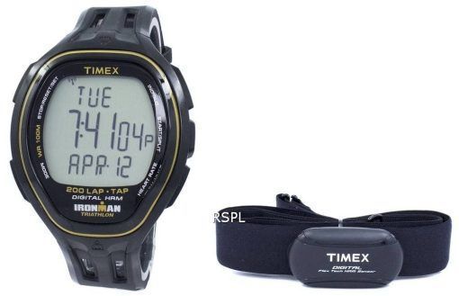 Timex Ironman® cible formateur fréquence cardiaque moniteur numérique T5K726 montre homme