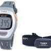Timex Trainer facile fréquence cardiaque moniteur Indiglo BPM numérique T5K730 montre unisexe