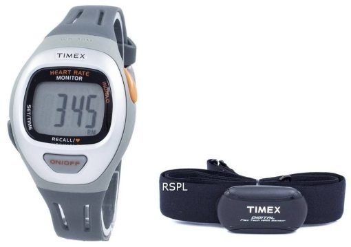 Timex Trainer facile fréquence cardiaque moniteur Indiglo BPM numérique T5K730 montre unisexe