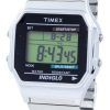 Montre Timex intemporel classique Indiglo chronographe alarme numérique T78587 masculin