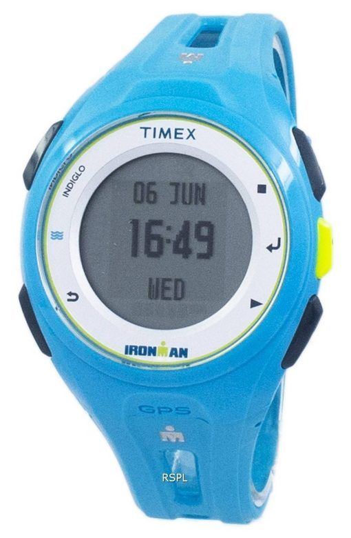 Montre unisexe Run X20 TW5K87600 GPS Timex Ironman Indiglo Digital