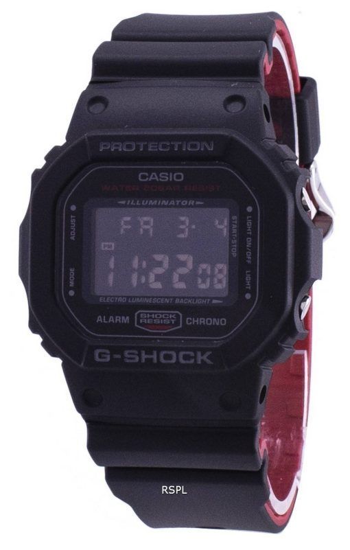 Montre Casio Illuminator Chrono Digital G-Shock DW-5600HR-1 DW5600HR-1 hommes