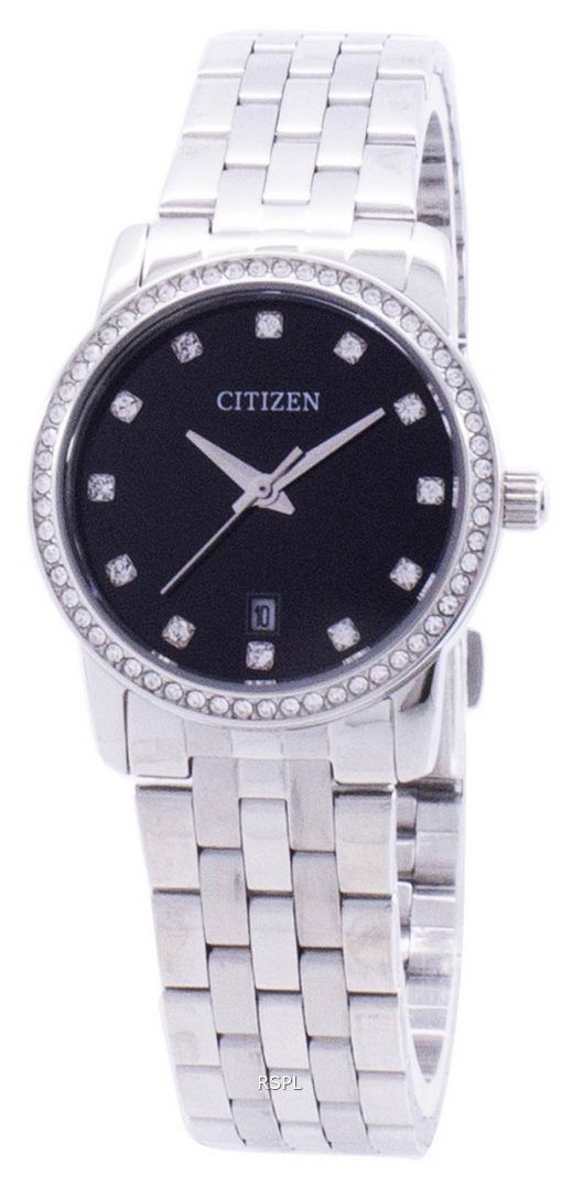 Montre Citizen Quartz diamant Accent EU6030-56E féminin