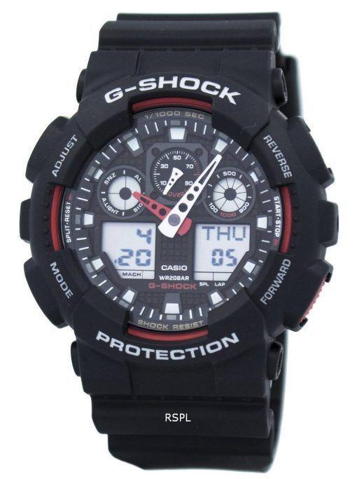 Casio G-Shock vitesse indicateur alarme GA-100-1 a 4 GA-100 montre