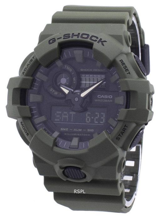 Montre Casio Illuminator G-Shock Analog Digital GA-700UC-3 a GA700UC-3 a masculin