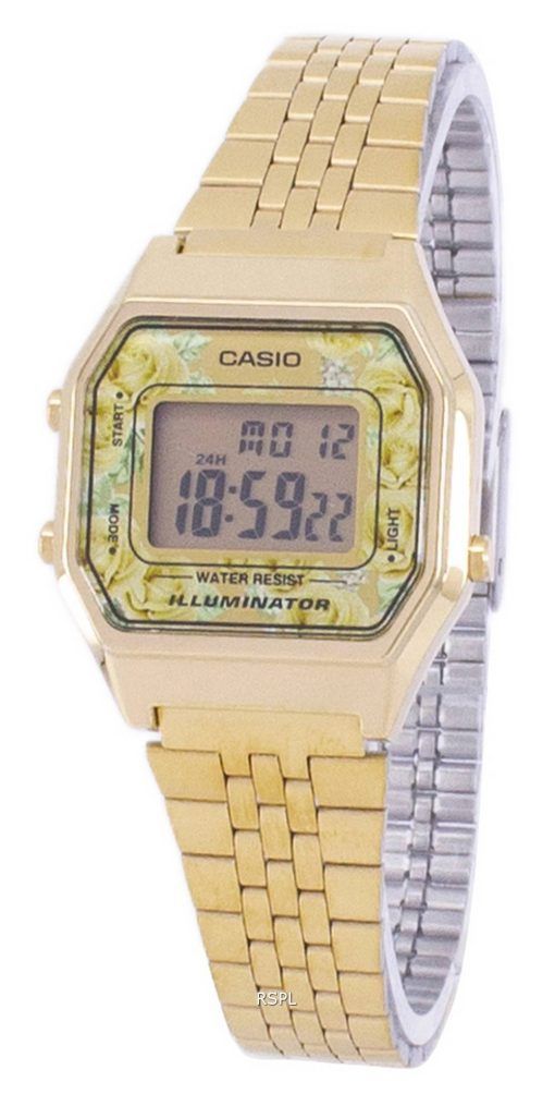 Casio Vintage jeunesse illuminateur Digital LA680WGA - 9c Women Watch