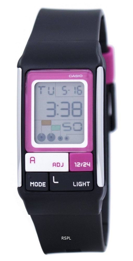 Montre Casio Digital Quartz Dual Time alarme LDF-52-1ADR LDF-52-1 a de la femme