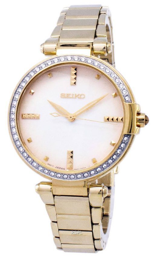 Seiko Quartz diamant Accents Watch SRZ518 SRZ518P1 SRZ518P féminin