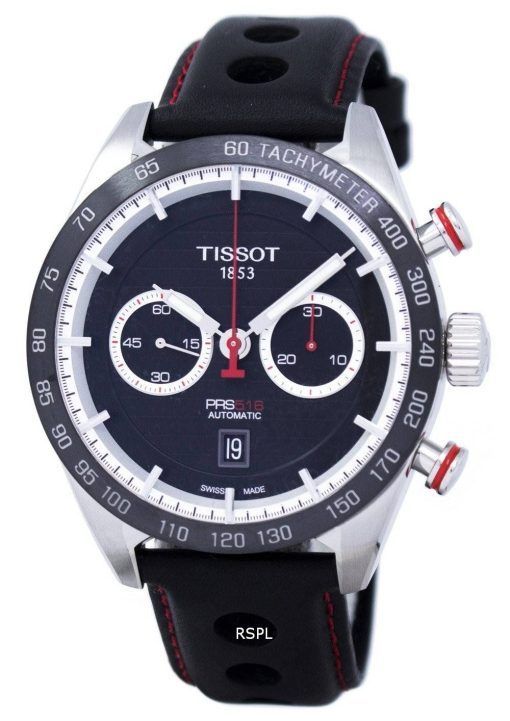 Montre Tissot T Sport PRS 516 chronographe automatique T100.427.16.051.00 T1004271605100 hommes