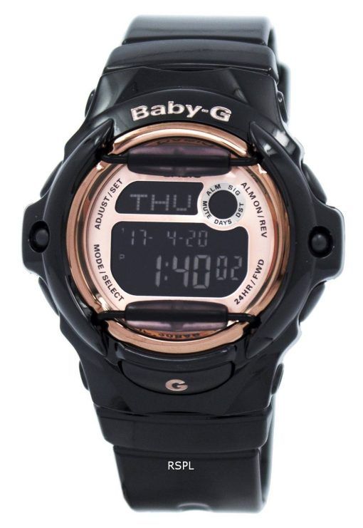Casio Baby-G numérique World Time Databank BG-169g-1 Montre Femme