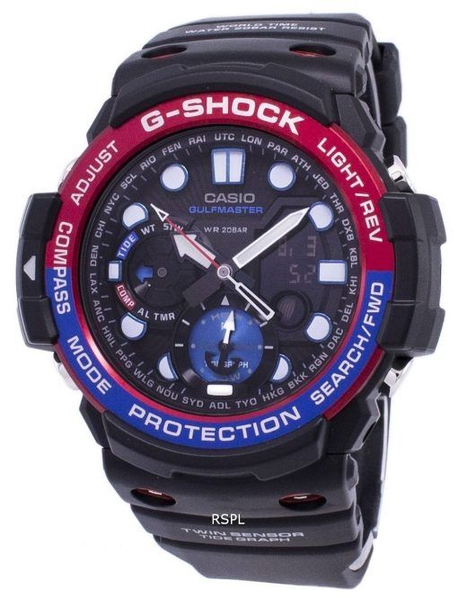 Casio G-Shock GULFMASTER Twin Sensor GN-1000-1 a montre homme