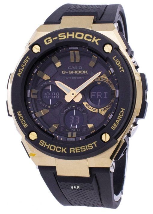 Casio G-Shock G-acier analogique-numérique mondiale temps TPS-S100G-1 a montre homme