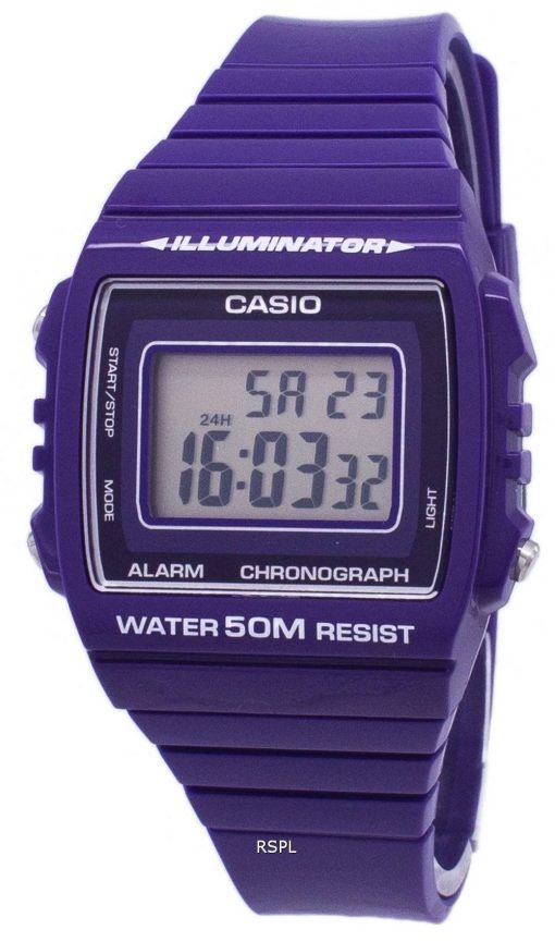 Jeunesse de Casio Digital alarme chronographe W-215H-6AVDF W-215H-6AV montre unisexe