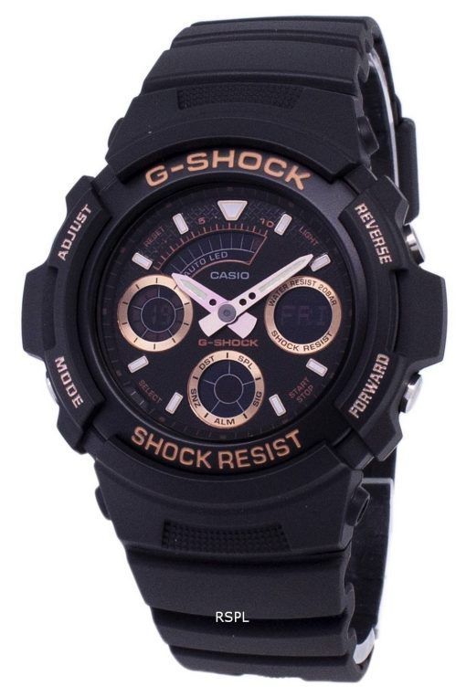 Montre Casio G-Shock résistant aux chocs de 200M numérique analogique AW-591GBX-1 a 4 AW591GBX-1 a 4 masculine