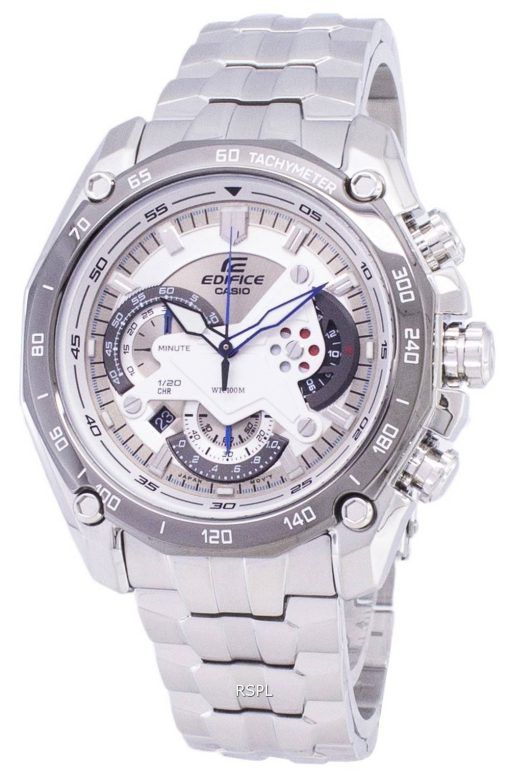 Casio Edifice chronographe tachymètre Quartz EF-550D-7AV EF550D-7AV montre homme
