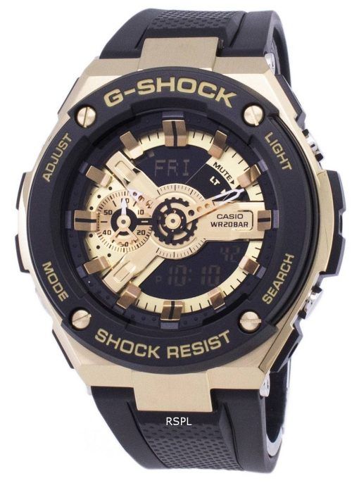 Casio G-Shock G-acier analogique numérique 200M TPS-400G-1 a 9 GST400G-1 a 9 montre homme