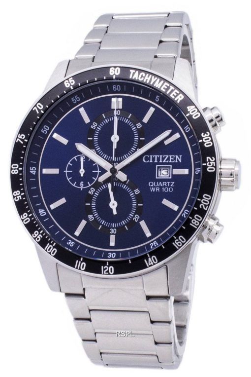 Montre tachymètre chronographe AN3600 - 59L Citizen Quartz homme
