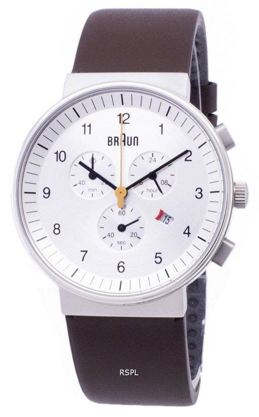 Montre Braun BN0035SLBRG classique chronographe Quartz homme