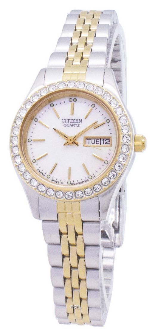 Citizen Quartz EQ0534 - 50D diamant Accents analogiques Women Watch