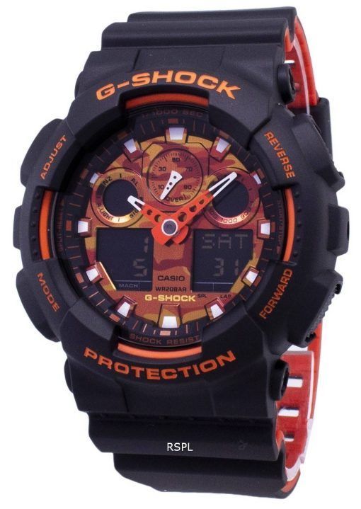 Casio G-Shock GA-100BR-1 a GA100BR-1-a Analog Digital 200M Watch hommes