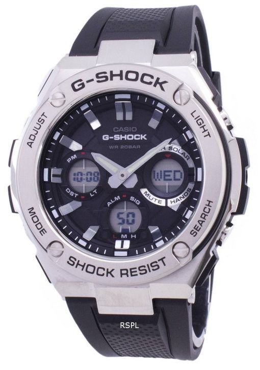 Casio G-Shock G-acier analogique-numérique mondiale temps TPS-S110-1 a montre homme