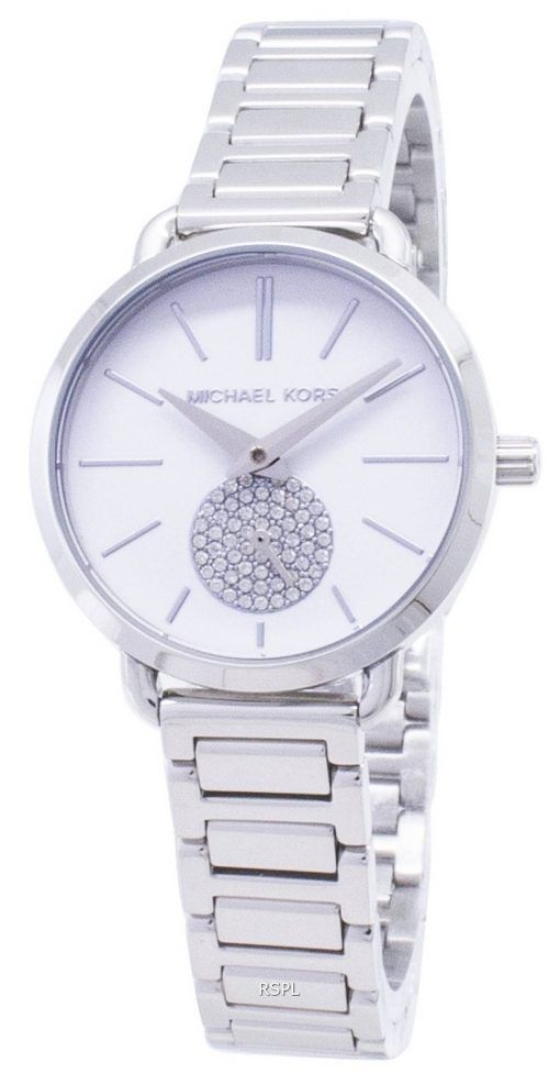 Montre Michael Kors Petite Portia Quartz diamant Accent MK3837 féminin