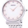 Seiko Quartz SFQ803 SFQ803P1 SFQ803P Diamond Accents Women Watch