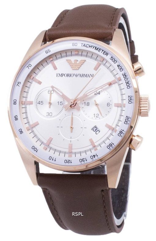 Emporio Armani Sportivo chronographe tachymètre Quartz AR5995 montre homme